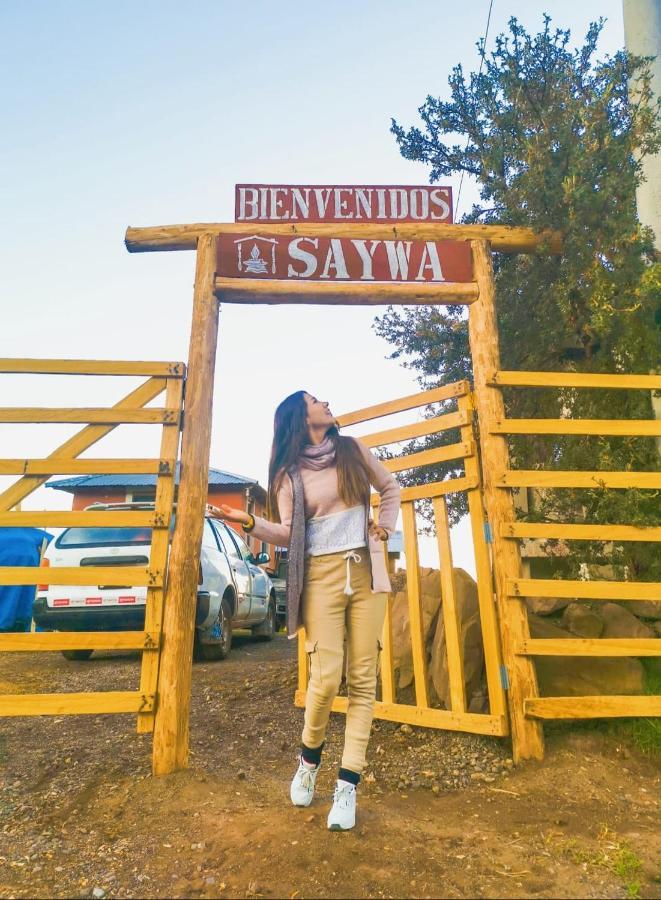 Hospedaje Y Restaurante Saywa Llachon Kültér fotó