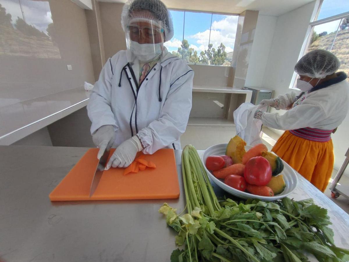 Hospedaje Y Restaurante Saywa Llachon Kültér fotó