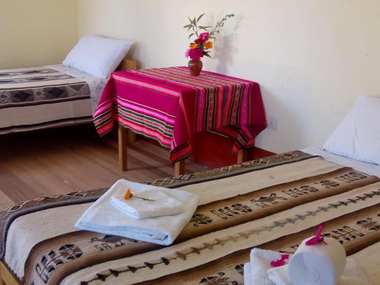 Hospedaje Y Restaurante Saywa Llachon Kültér fotó